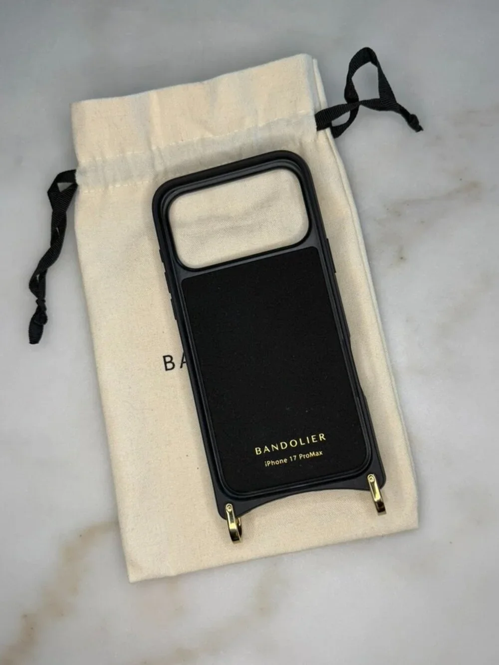 Bandolier Hailey Case Black/Gold iPhone 17 Pro Max (Case Only)